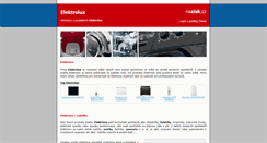 Desktop Screenshot of elektrolux.nazisk.cz